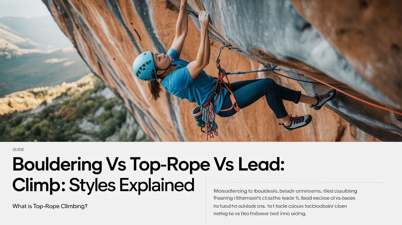 What Is Top-Rope Climbing?