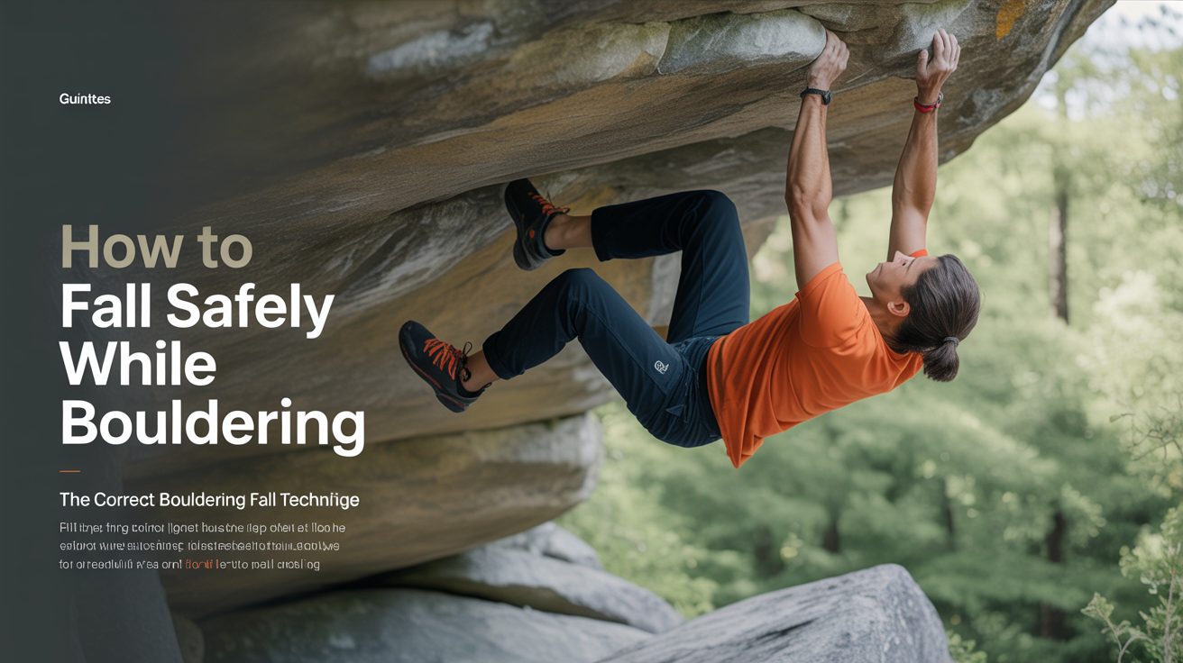 The Correct Bouldering Fall Technique